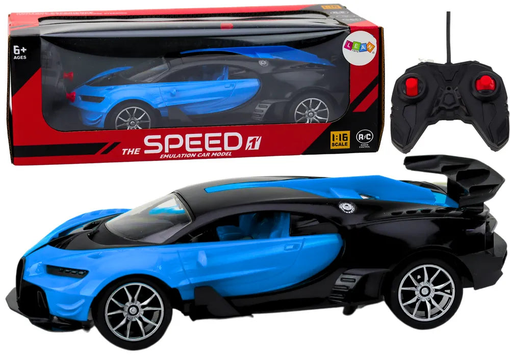 RC sportinis automobilis 1:16 mėlynas
